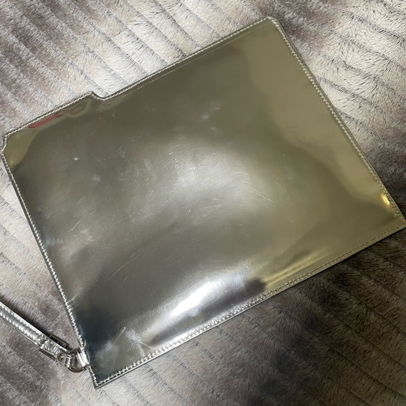 Helmut Lang FOLDER CLUTCH in silver brand new - Picture 6 of 6
